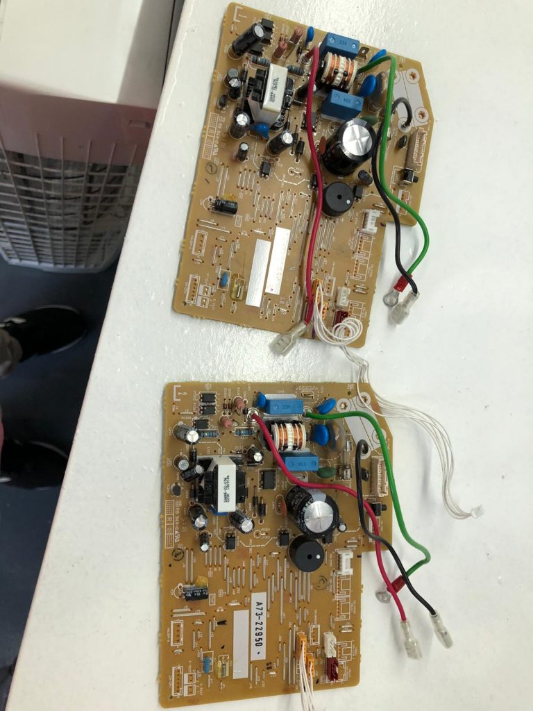 Air Conditioning Repairing in Singapore - Faulty PCB